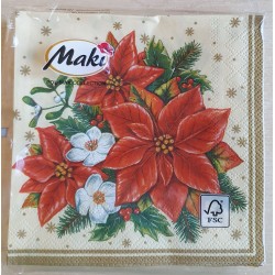 Servietten Weihnachtsstern