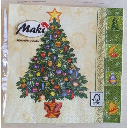 Servietten Weihnachtsbaum