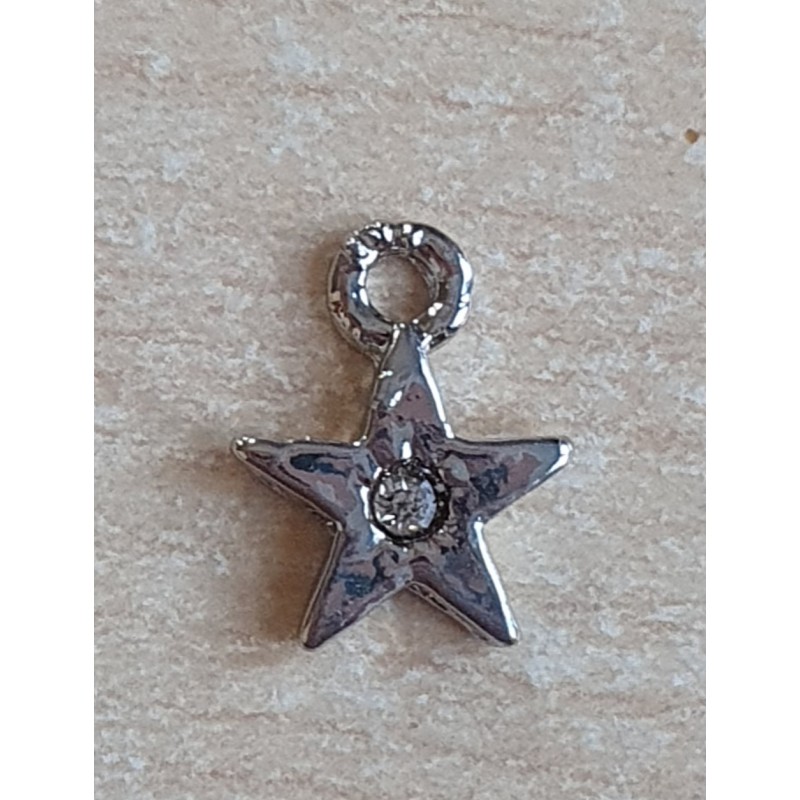 Anhänger Stern mit Strass