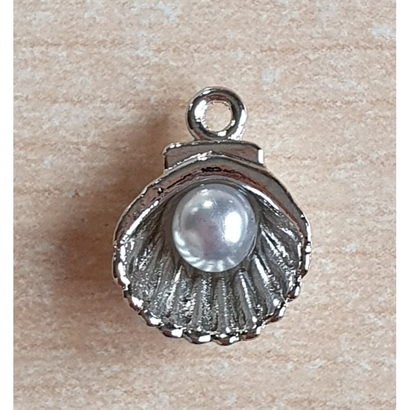 Anhänger Muschel mit Perle