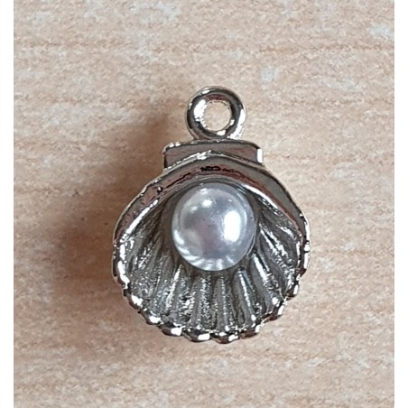 Anhänger Muschel mit Perle