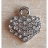 Anhänger Herz mit Strass
