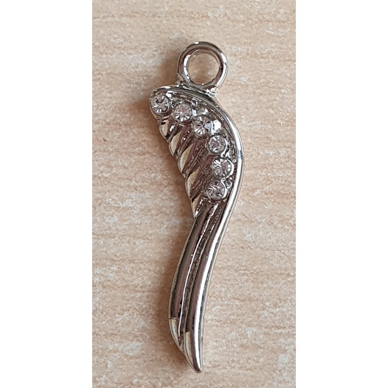 Anhänger Flügel mit Strass