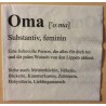 Servietten Oma