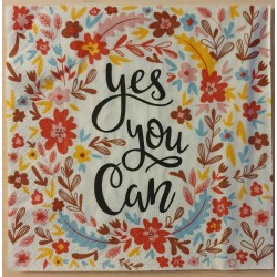Servietten Yes you can