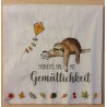 Servietten Probiers mal mit Gemütlichkeit