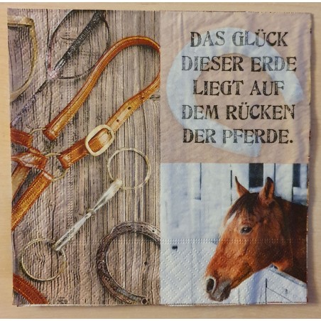 Servietten Das Glück dieser Erde....