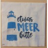 Servietten etwas Meer bitte weiss