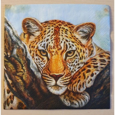 Servietten Leopard
