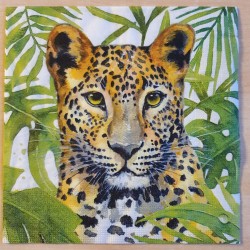 Servietten Leopard