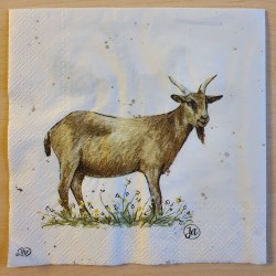 Servietten Ziege