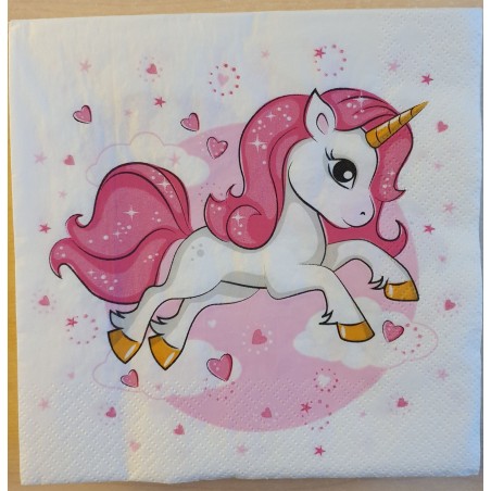 Servietten Einhorn