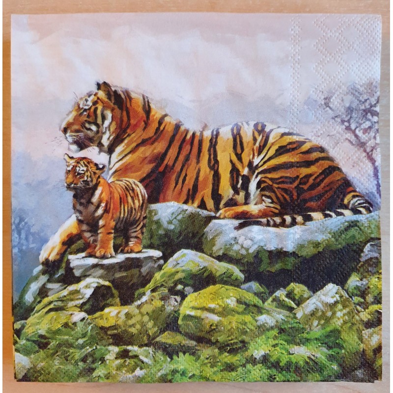 Servietten Tiger