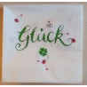 Servietten Viel Glück