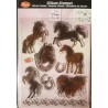 Clear-Stamps Pferde