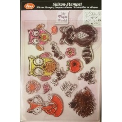 Clear-Stamps Waldtiere