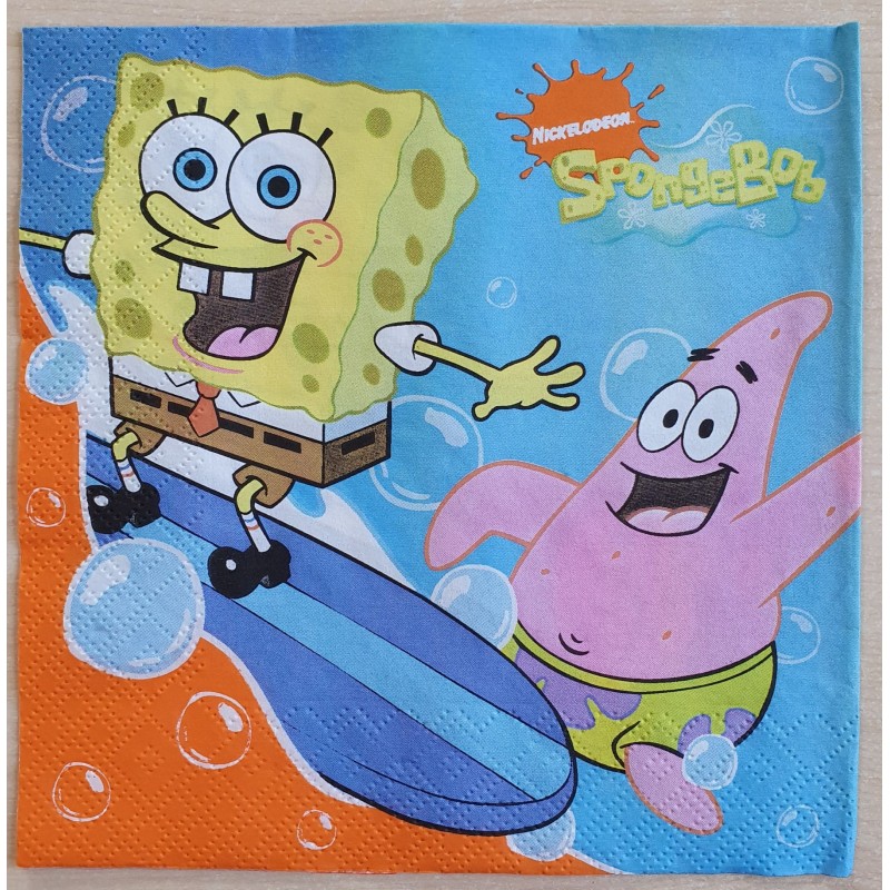 Servietten Sponge Bob