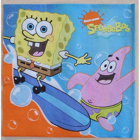 Servietten Sponge Bob