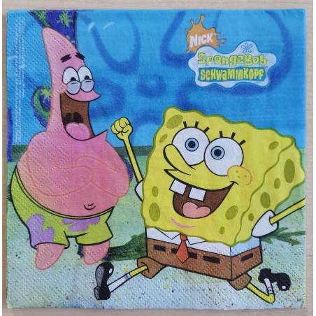 Servietten Sponge Bob