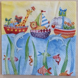 Servietten Arche Noah