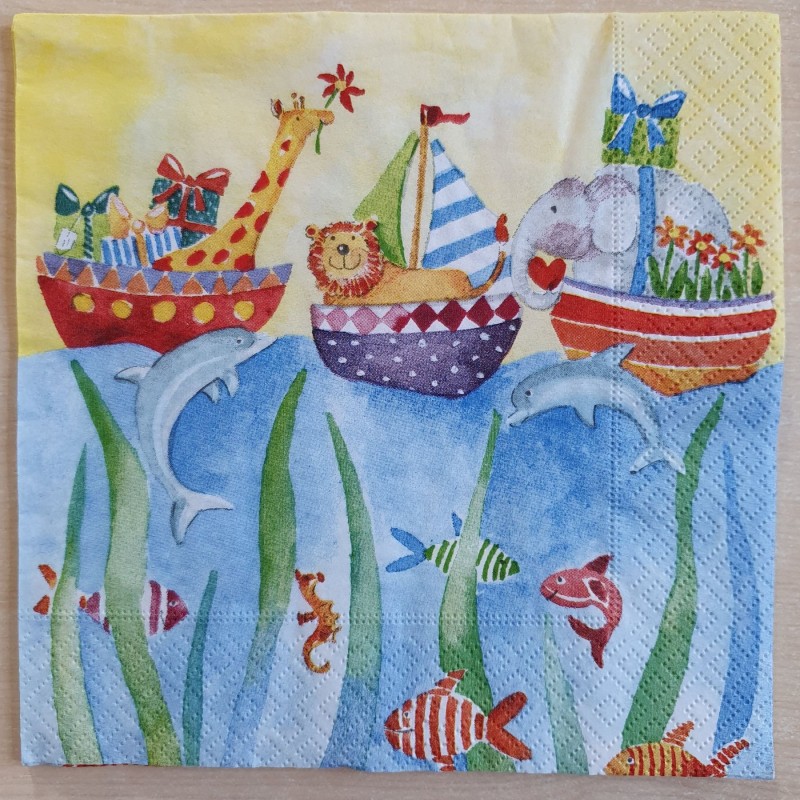 Servietten Arche Noah