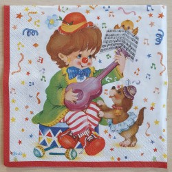 Servietten Clown