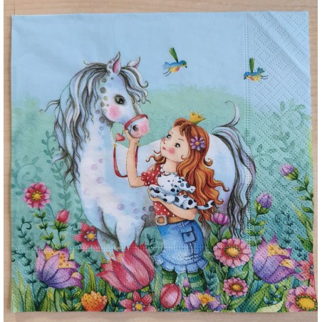 Servietten Prinzessin/Schimmel