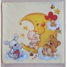 Servietten Baby mit Mond