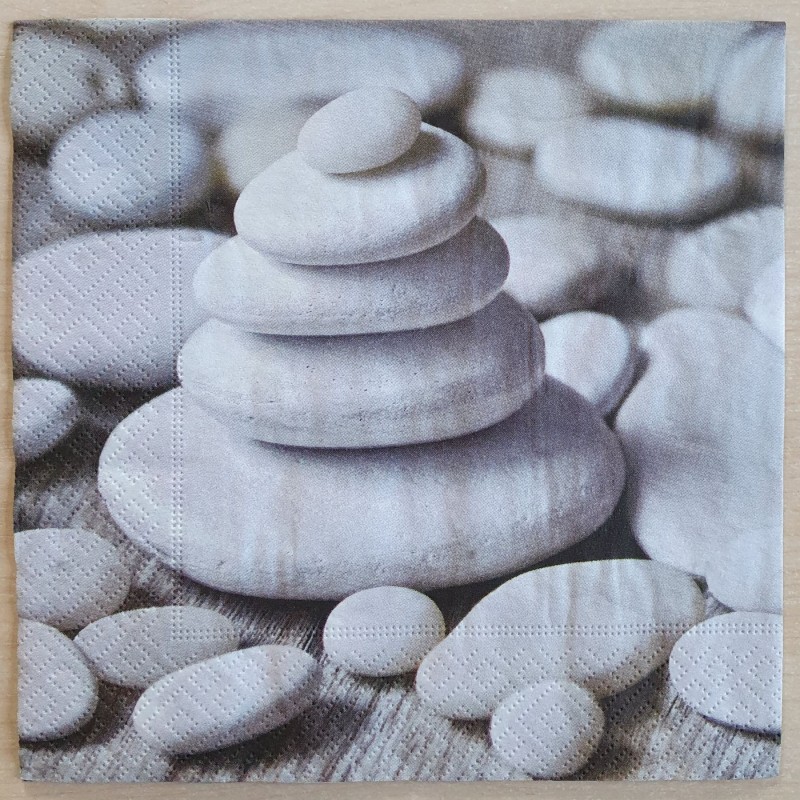 Servietten Steine Turm