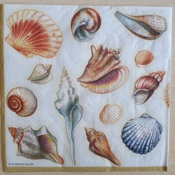 Servietten Muscheln