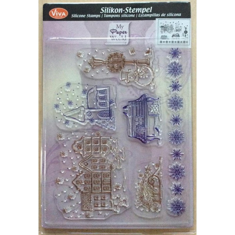 Clear-Stamps Winterlandschaft 1