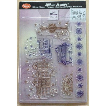 Clear-Stamps Winterlandschaft 1