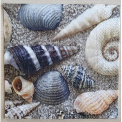 Servietten Muscheln