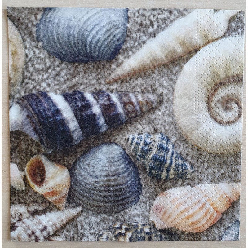 Servietten Muscheln