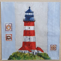 Servietten Leuchtturm