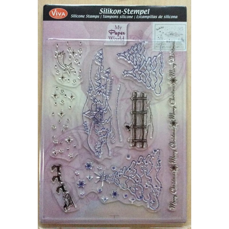 Clear-Stamps Winterlandschaft 2