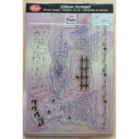 Clear-Stamps Winterlandschaft 2