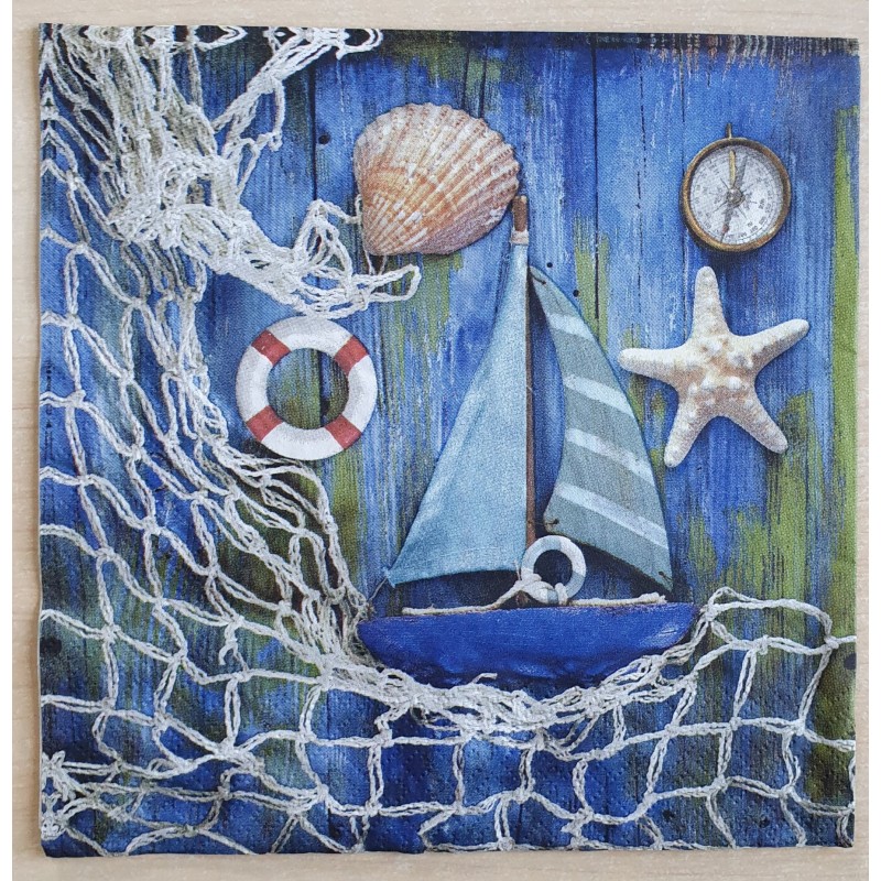 Servietten Schiff/Netz
