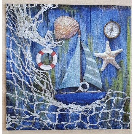 Servietten Schiff/Netz