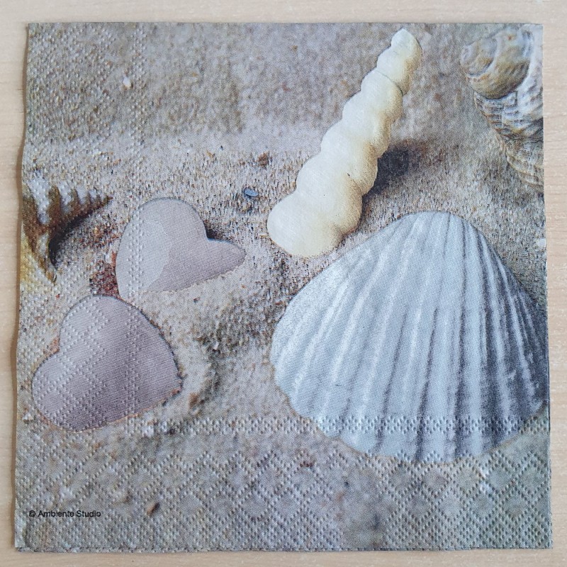 Servietten Muscheln