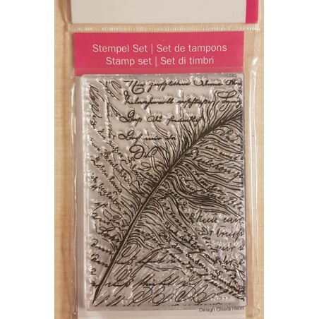 Clear-Stamps Feder/Schrift