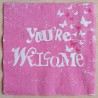 Servietten You're pink