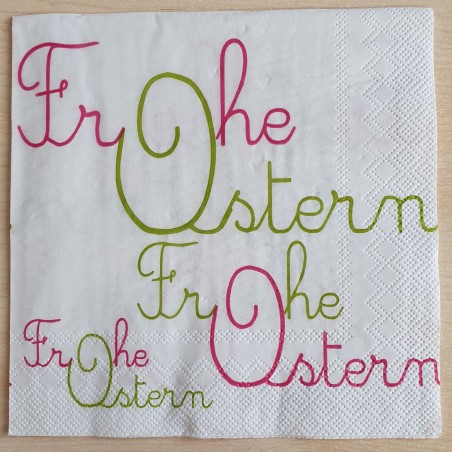 Servietten Frohe Ostern
