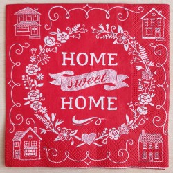Servietten Home sweet Home