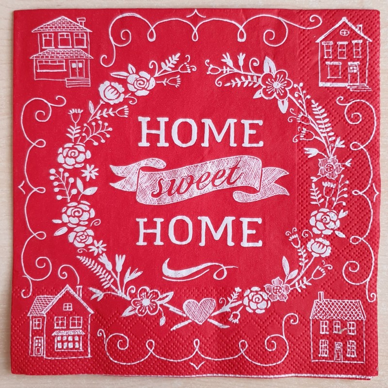 Servietten Home sweet Home