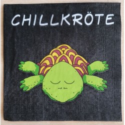 Servietten Chill Kröte