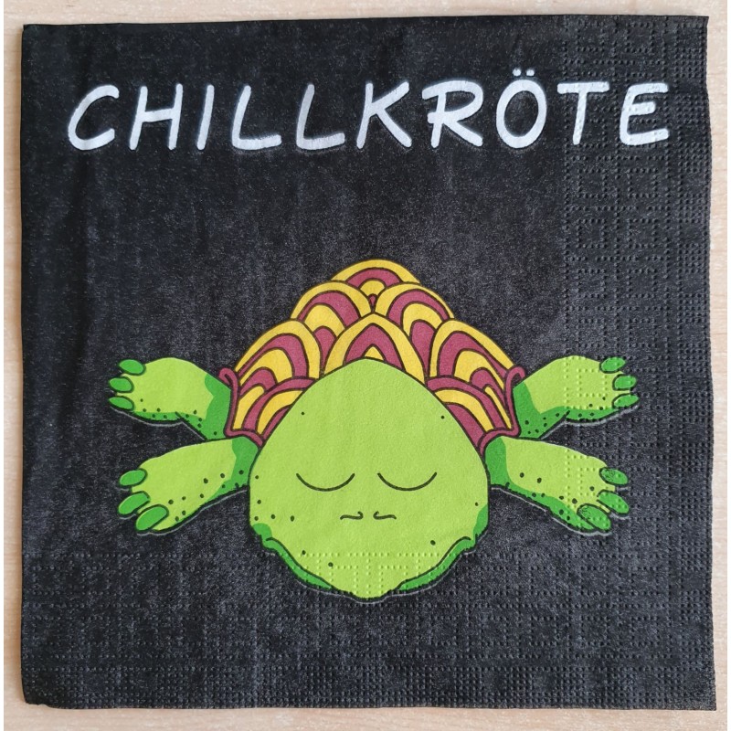 Servietten Chill Kröte