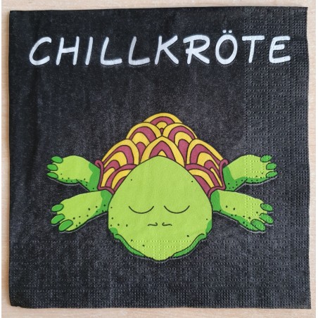 Servietten Chill Kröte