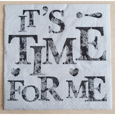 Servietten It's Time for me