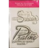 Clear-Stamps Sprüche Schokolade 3